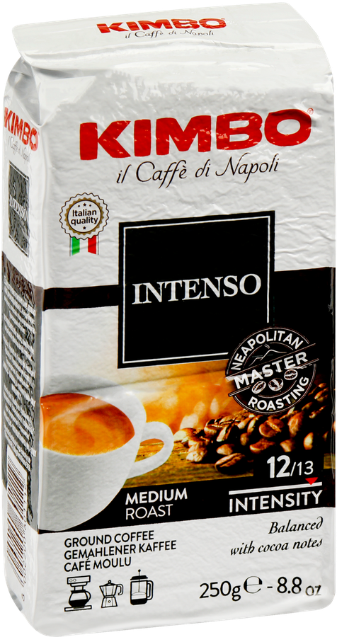 Кофе молотый KIMBO Aroma Intenso натуральный - 18Cc9B56 C520 46De B645 C4C927550390