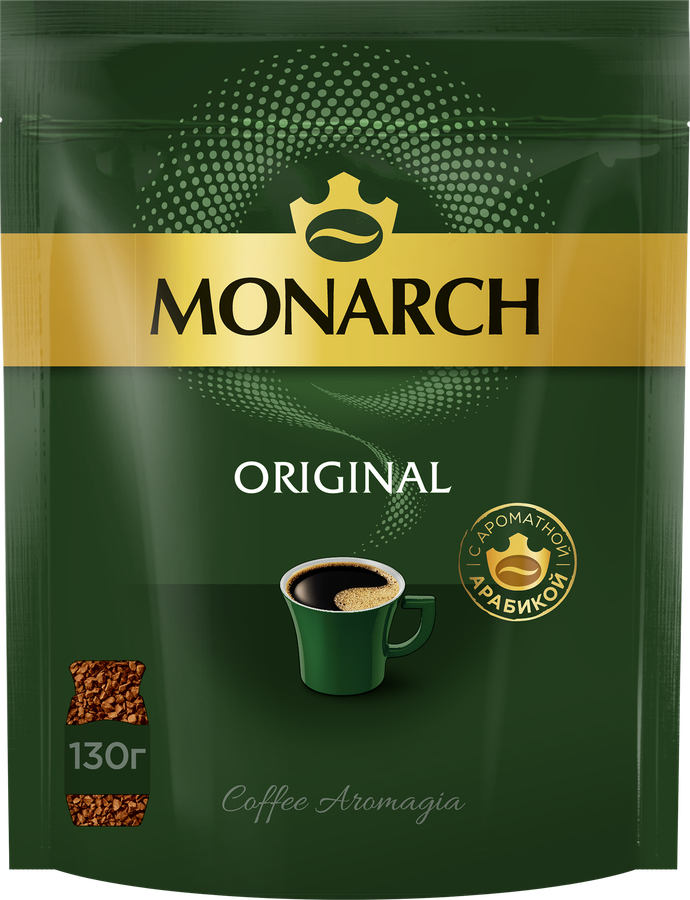 Кофе растворимый MONARCH Ориджинал натуральный сублимированный
