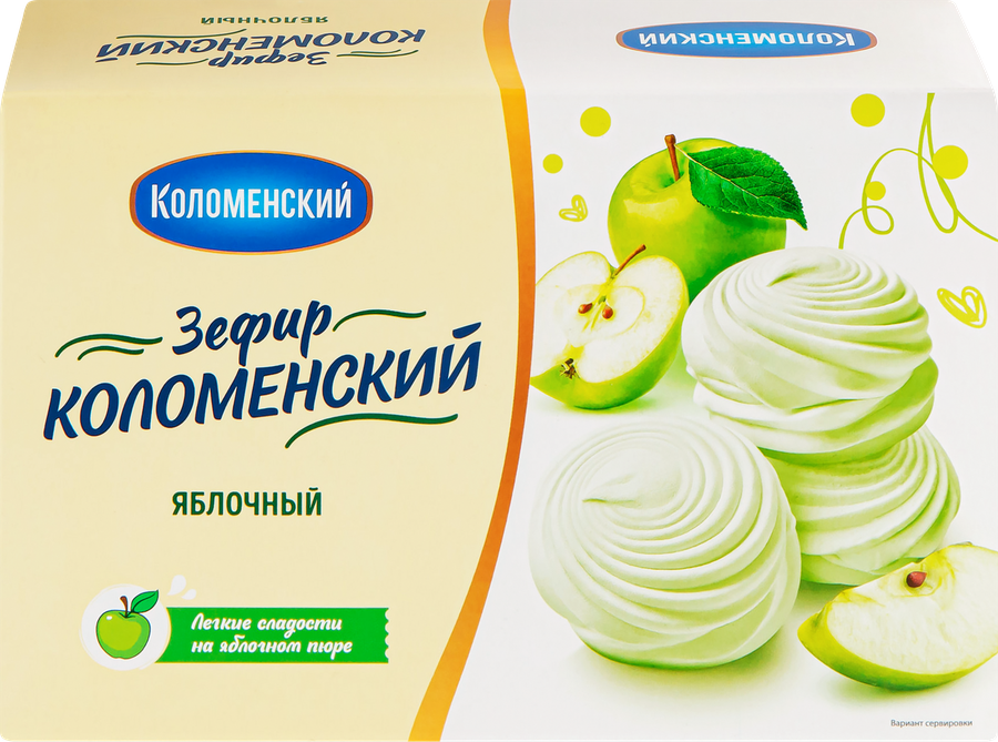 Зефир КОЛОМЕНСКОЕ Яблочный, 250г