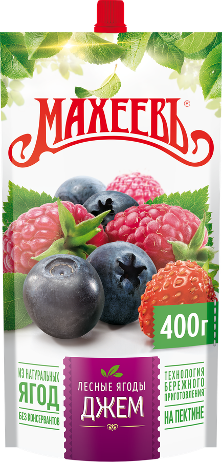 Джем МАХЕЕВЪ Лесные ягоды, 400г