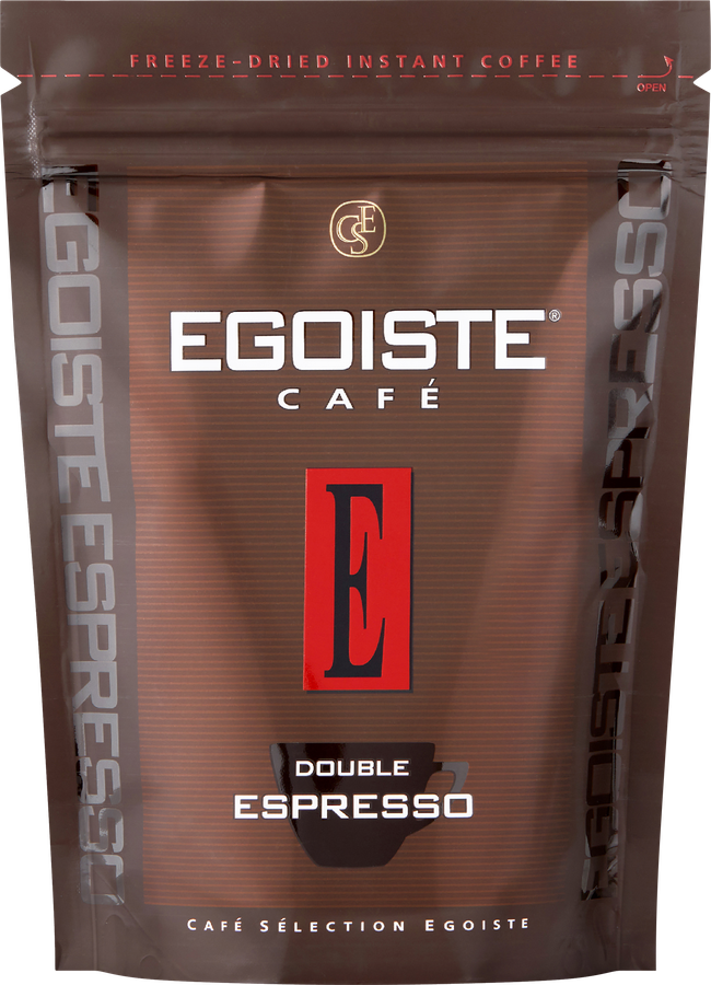 Кофе растворимый EGOISTE Double Espresso сублимированный