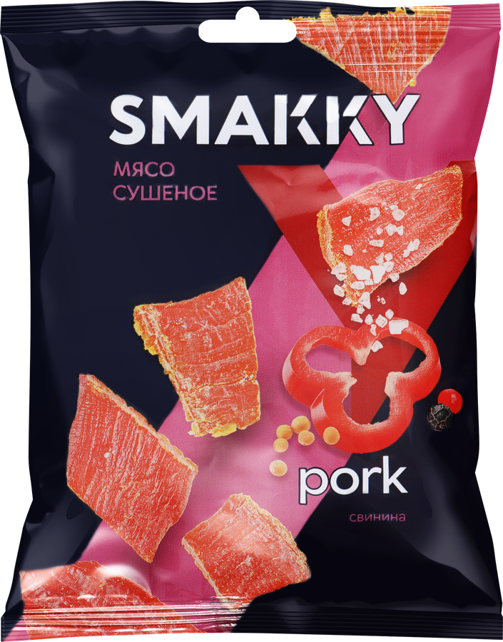 Мясо сушеное SMAKKY Свинина